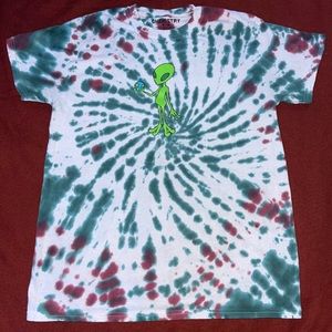 Tie-Dye Alien T-shirt
